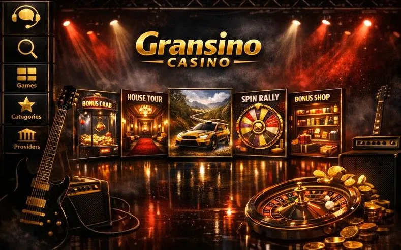 Gransino Casino FAQ and Help Centre banner