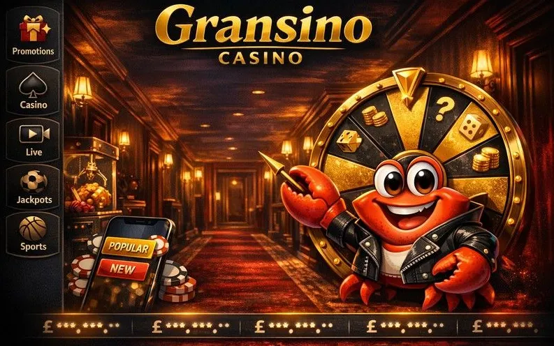Interfaccia moderna del casinò online su desktop e mobile